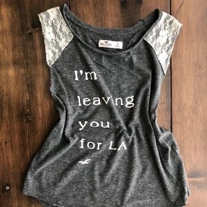 Hollister- loose tank